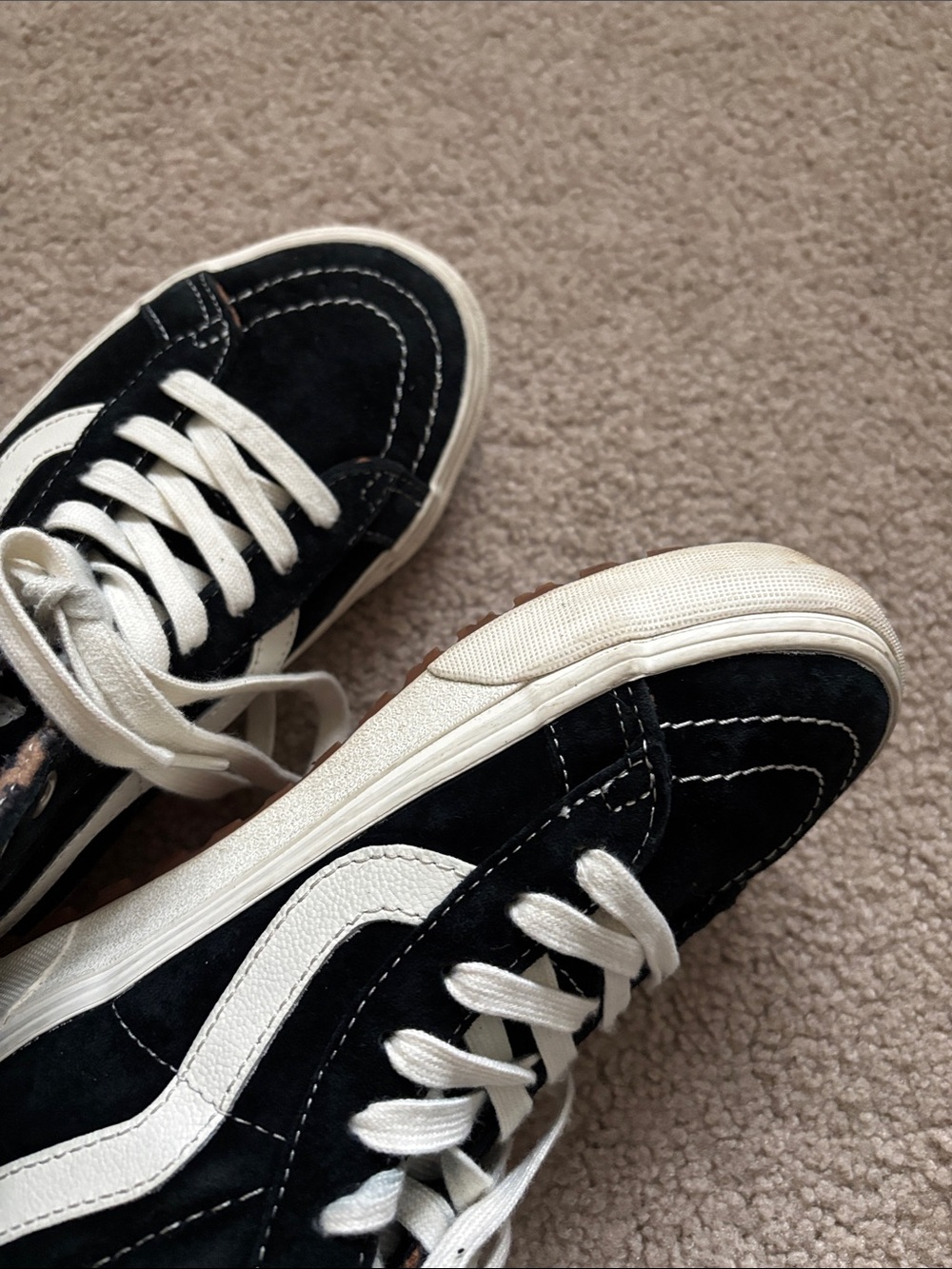 Vans Ultra Cush waterproof Black High-Top Sneakers size 6 - Picture 5 of 10